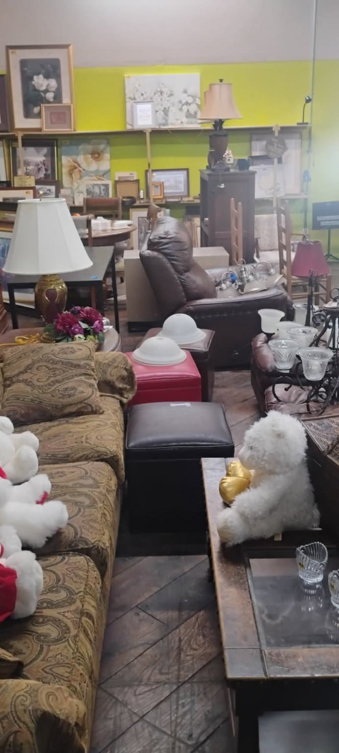 Furniture and home décor section